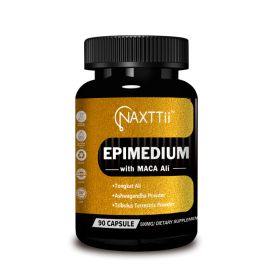 EPIMEDIUM Maca Root Powder Tongkat Aliand Tribulus Terrestris Powder 90 Capsules 500mg Dietary Supplement For Women And Men